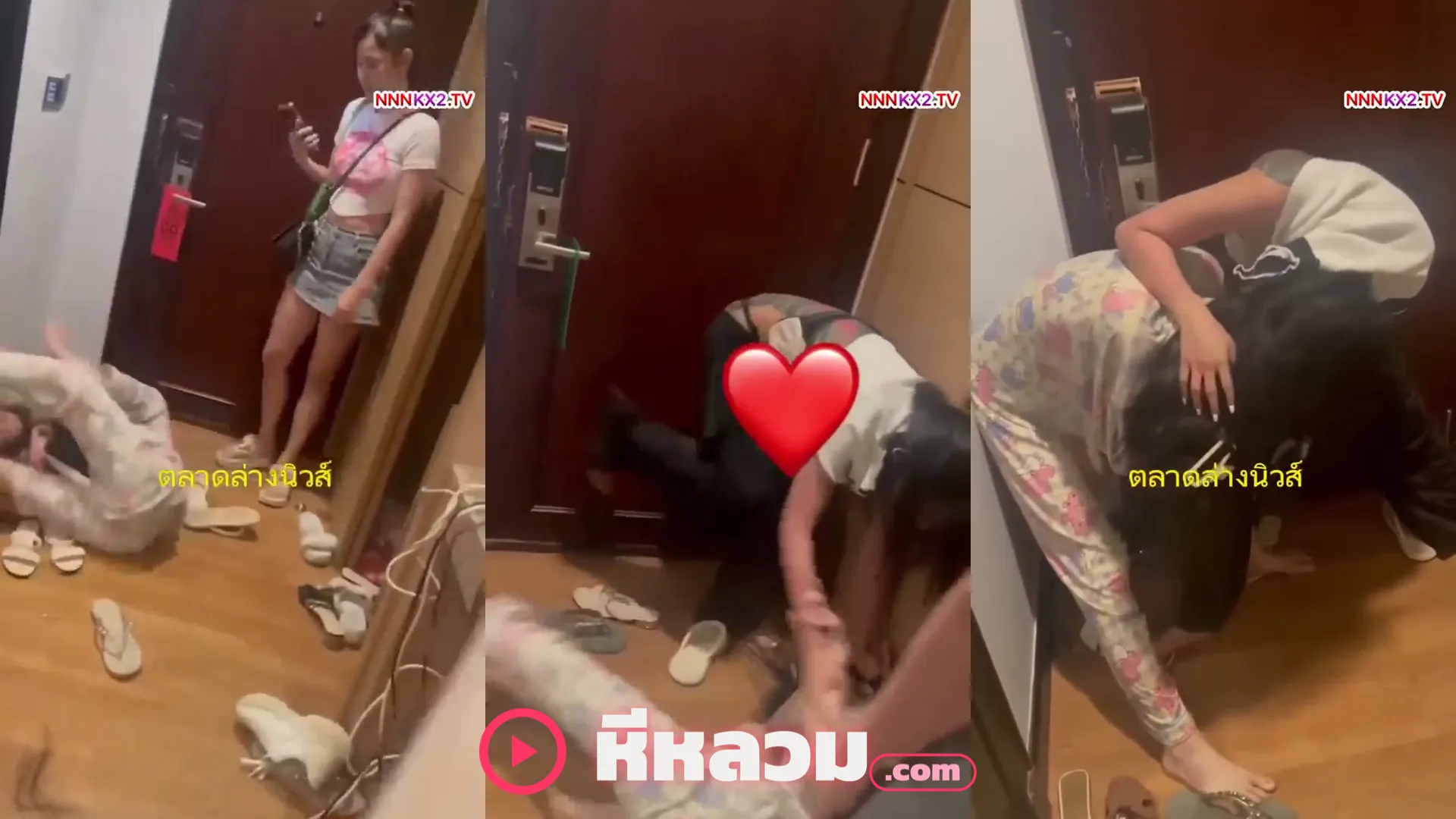 OnlyFans สาวทรงซ้อรุ่นพี่จ๊ะจ๋าโดนรุ่นน้องเย็ดนม 500CC ทะลัก